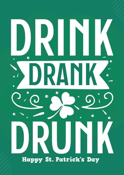 Happy St. Patricks Day created by Geordies Love Gin