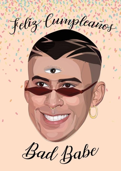 Feliz Cumpleanos Bad Babe 1000 created by Nina C'e