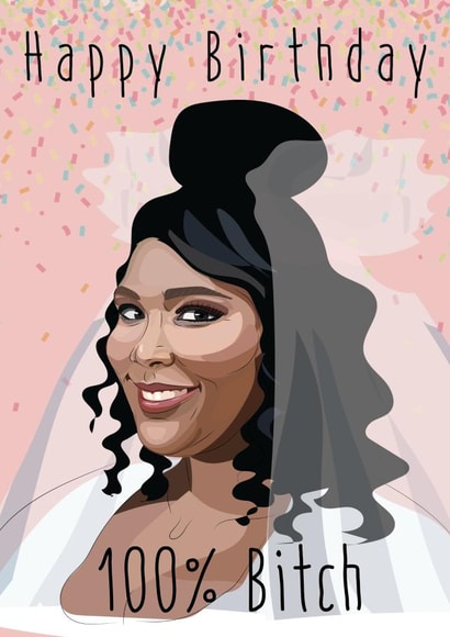 Happy Birthday 100 % bitch created by Nina C'e