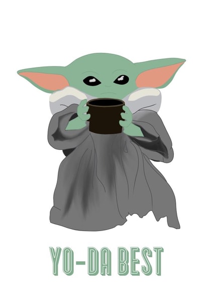 YO DA BEST - Any occasion card created by Jodie Andrews