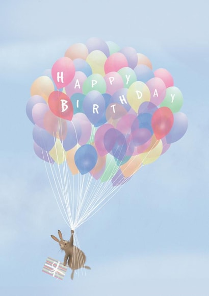 Hare Mail Happy Birthday created by Sophie Morrell