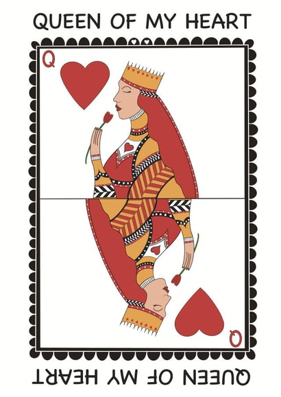 Queen Of My Heart created by Papercardo