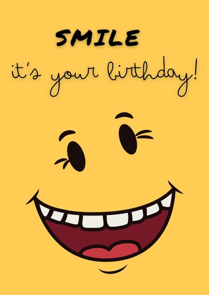 Smile It's your birthday created by Three Bears