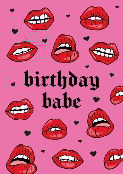 Birthday Babe Card created by Talk & Tell