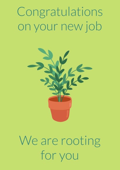 Congratulations we are rooting for you card created by LifeIsPeachy