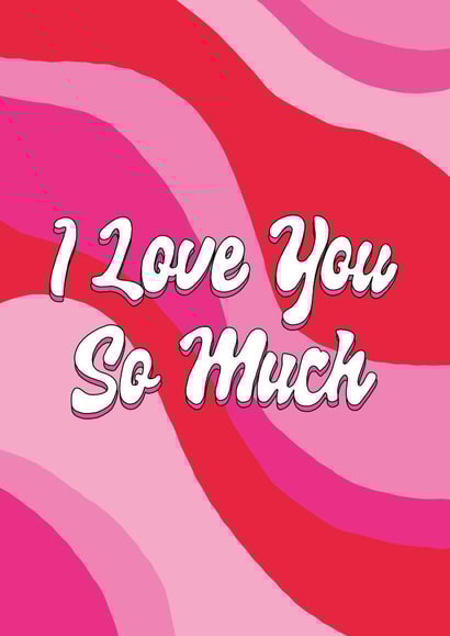 I Love You So Much Card created by Talk & Tell