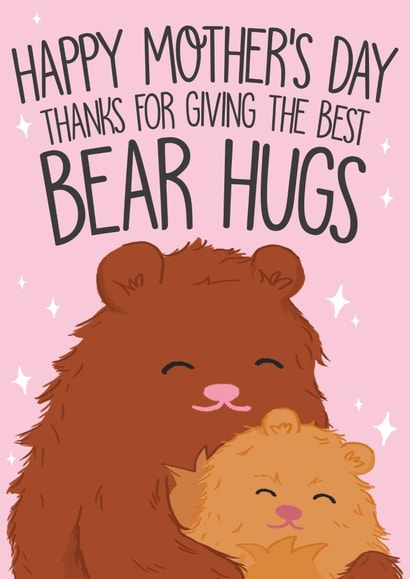 The best bear hugger created by Wild Card