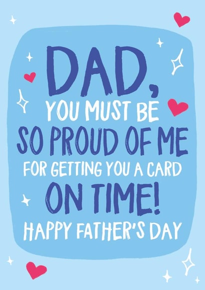 Dad, you must be so proud! created by Wild Card