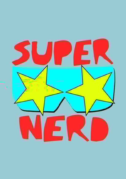 Super Nerd created by Wonder Love