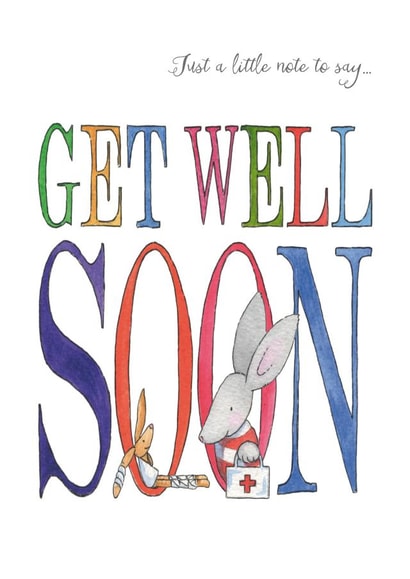 Get Well Soon Card created by Helen Morgan Illustration