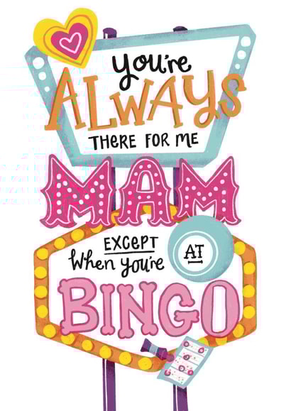 Bingo Mams are the best Mams created by Lisa Illustrates