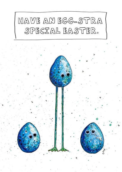 Egg-stra special Easter Card created by JOKstudios