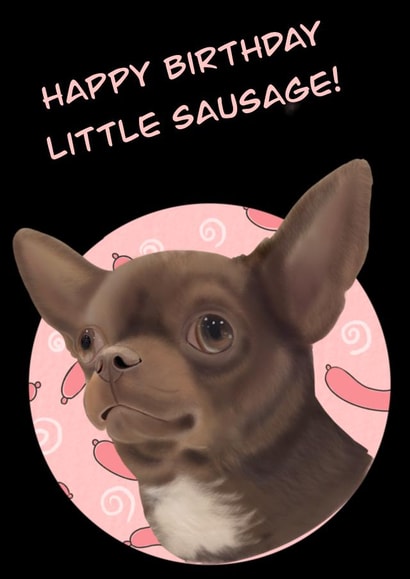 Happy birthday little sausage! 1001 created by Kato