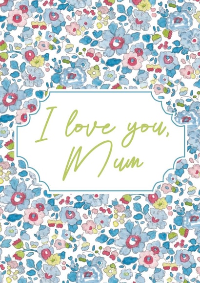 Floral Mother's Day Card created by Heather Victoria Design 