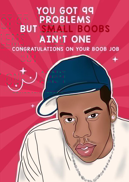 Jay-z new boobs created by Lucy Rose Party