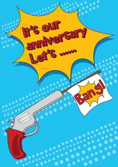 Anniversary Let's Bang Card created by @Laura Lonsdale Designs