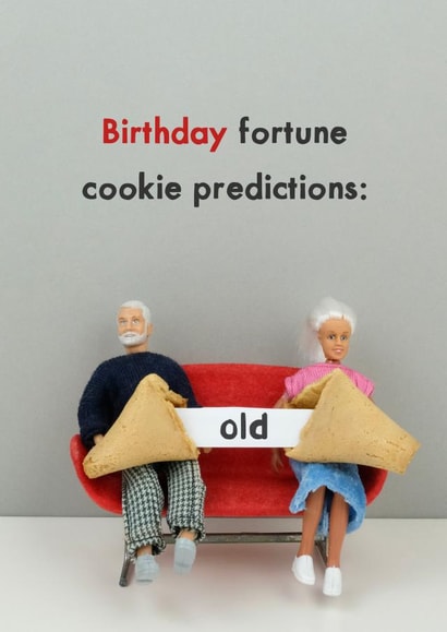Birthday Fortune Cookie created by Bold & Bright Cards