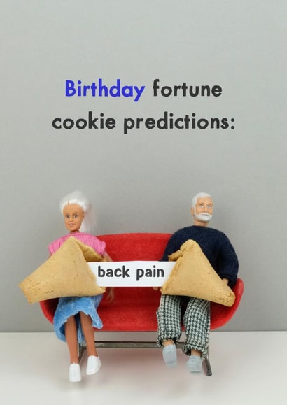 Birthday Fortune Cookie Prediction created by Bold & Bright Cards