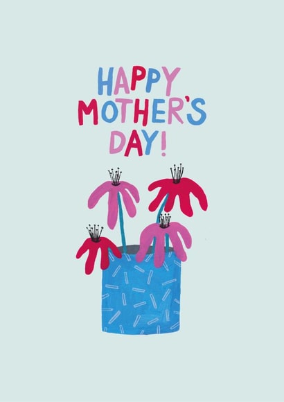Pastel Mother's Day Card created by The Blue Castle Co