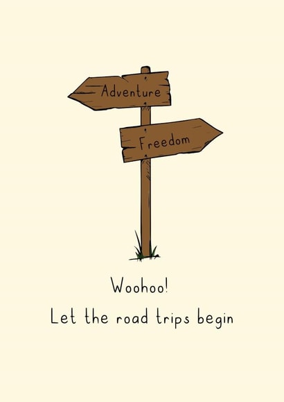 Driving Test Pass Card created by Highgrove Cards