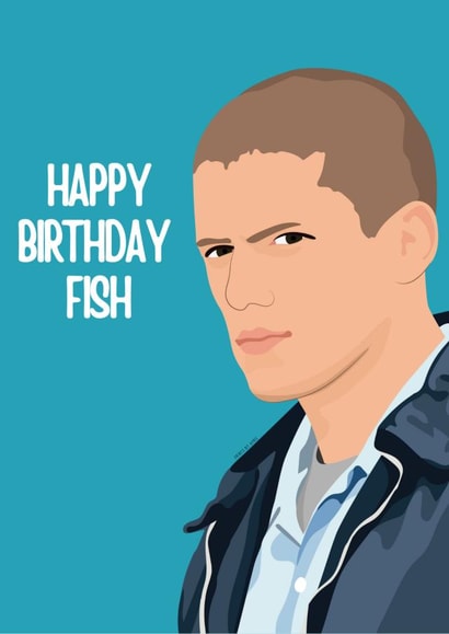 Prison Break Birthday Card 1001 created by Highgrove Cards