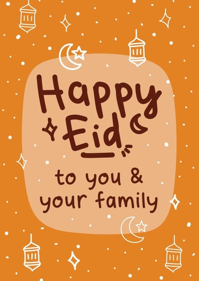 Happy Eid created by The Playful Indian
