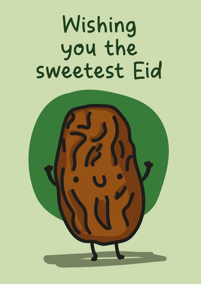 Wishing You The Sweetest Eid created by The Playful Indian