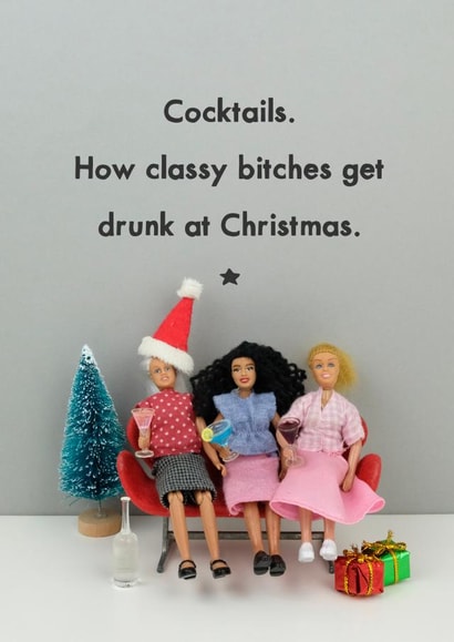 Christmas Cocktails created by Bold & Bright Cards