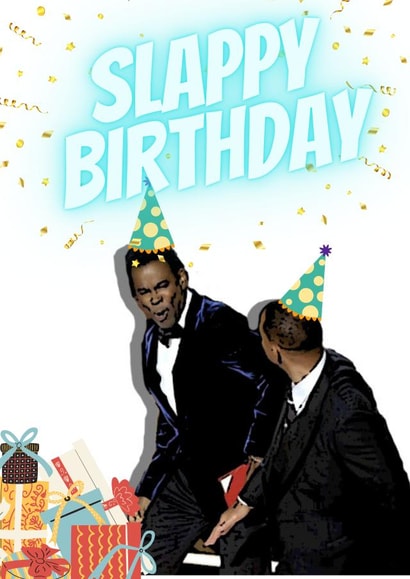 Happy Birthday Will Smith card created by Turner and Bray