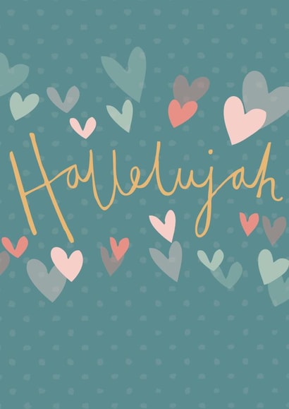 Hallelujah Faith Card created by Dottypink Designs