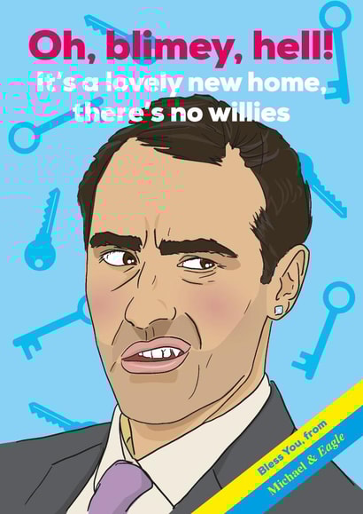 oh, blimey, hell! - Stath lets Flats new home card created by Rulu