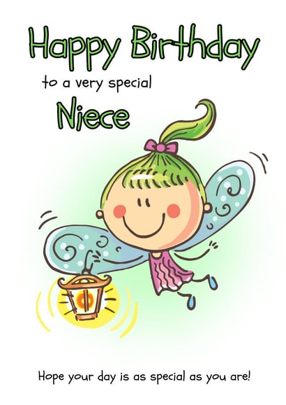 Happy Birthday to a Very Special Niece created by Rachel Elizabeth Designs