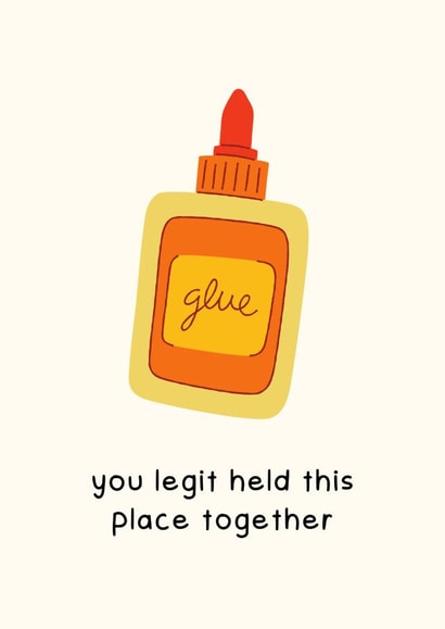 You Legit Held This Place Together created by Sundiva Designs