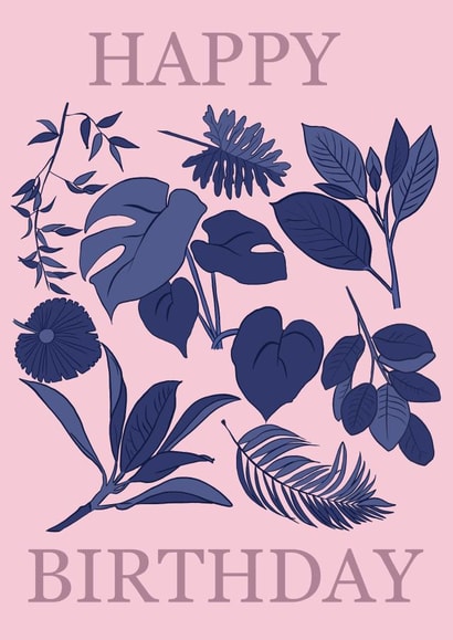 Birthday Botanicals created by Natalie Blackshaw