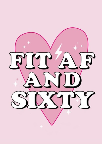 Fit AF and 60 card created by Lucy Rose Party