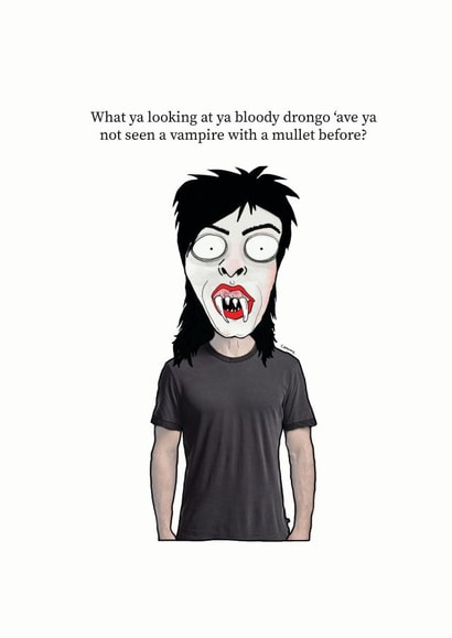 Mullet created by Cara Gillies