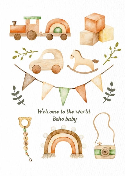 Boho Baby  created by Sunday Wellies