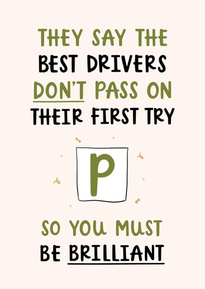 Best Drivers Congratulations Card created by Abbie Imagine