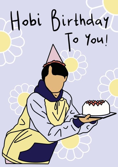 BTS J-Hope birthday card 1001 created by Moonchild