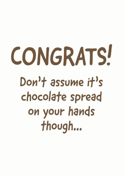 Chocolate Spread created by Cards Ink