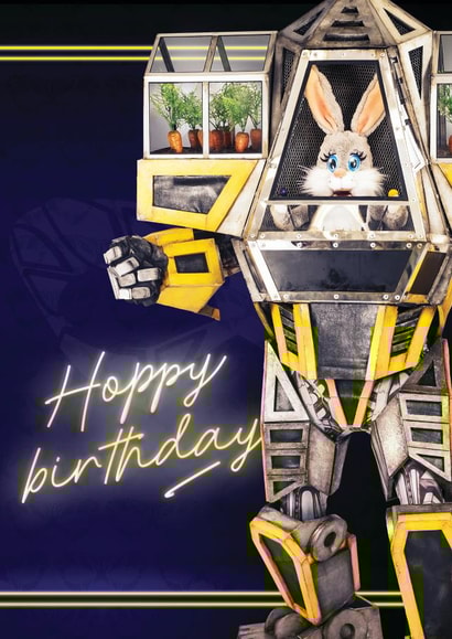 Hoppy Birthday created by The Masked Singer