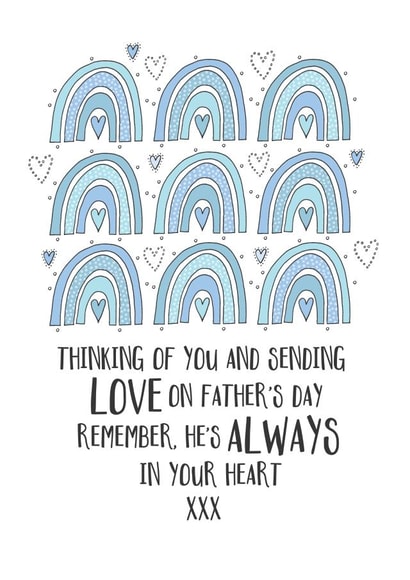 Thinking Of You On Father's Day created by Eggbert & Daisy