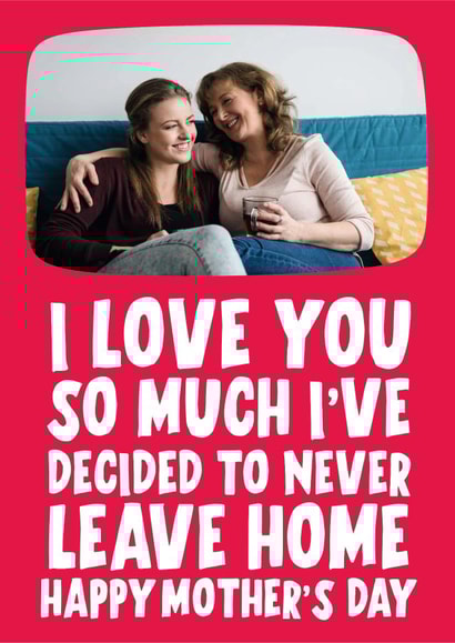 Funny mother's Day Photocard created by Banter King
