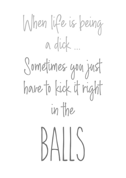 When Life is tough...sometimes you have just got to send someone a smile. created by QuaintlyKate