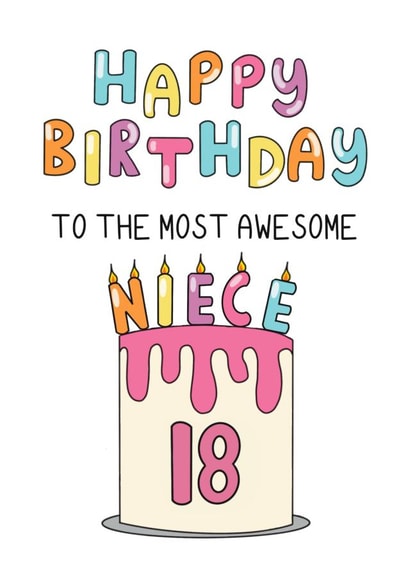 Happy 18th birthday niece! created by Schnauzer Scribbles