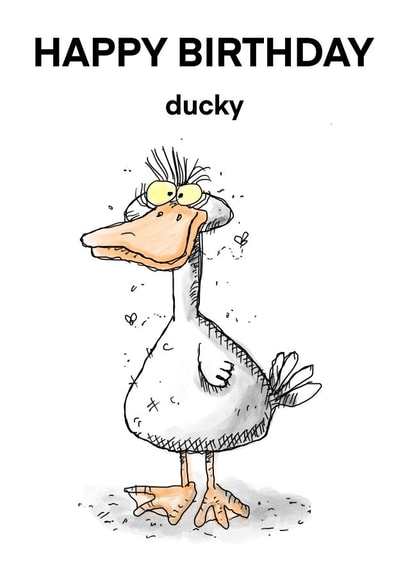 HAPPY BIRTHDAY ducky created by Scribbly Diddly