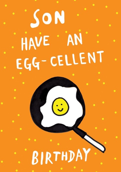 Son birthday card created by Earlybird