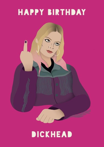 Maeve Wiley Sex Education Birthday Card created by Lucy Maggie Designs