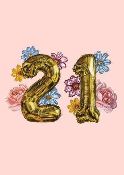 21st Birthday created by Sunshine Willow Bear