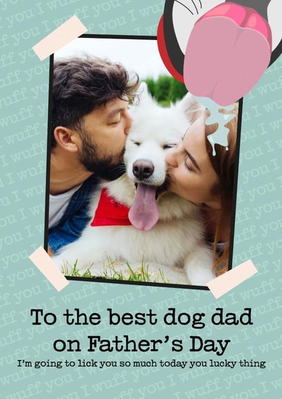 Dog Dad Father's Day Card created by Rosewood Design